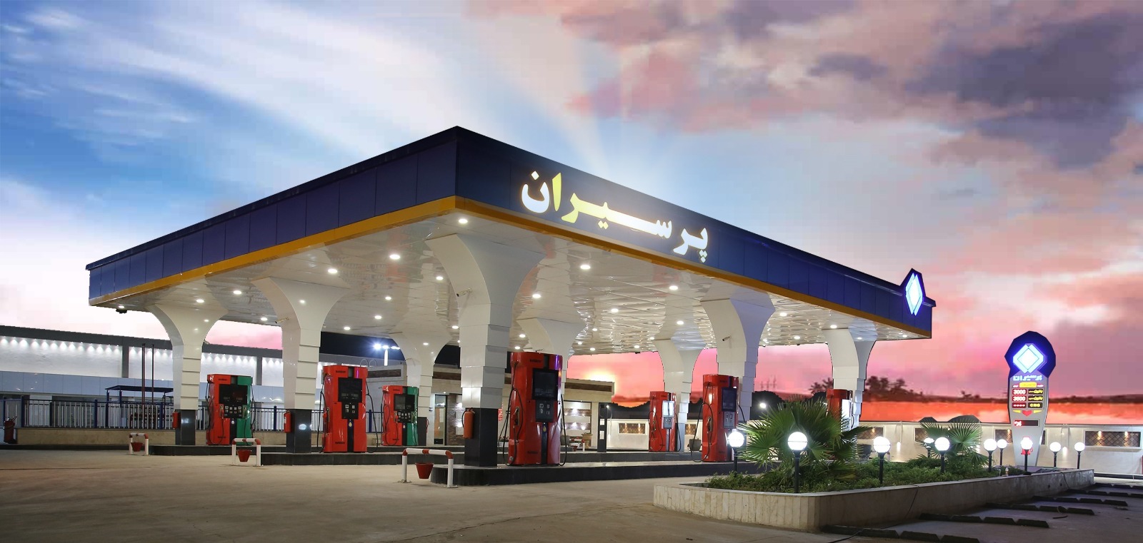 طراحی و ساخت جایگاه سوخت خودرو